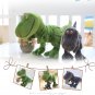Dinosaur Plush Toy Cartoon Stuffed Animal Green Companion Kawaii Style Tyrannosaurus Rex