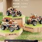 3 IN 1 With Motor High-Tech Moc Dinosaur Tyrannosaurus Rex RC Car Model Building Block Bricks