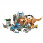 160PCS T. rex Breakout Dinosaur Series Building Blocks Bricks Set with Figures Compatible 10758