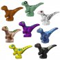Jurassic Dinosaurs World Park Raptor Spinosaurus Tyrannosaurus Rex Egg Baby Building Blocks Bricks