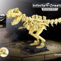 Jurassic Dinosaur Series T-rex Triceratops Skeleton Building Blocks Indominus Rex Dino Fossil ToLego