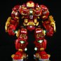 HUIQIBAO Super Armor Robot Building Blocks Military Warrior Mecha Gauntlet With 6 Figures Weapon