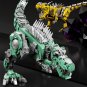 1156PCS T-Rex Building Blocks Three Variant Forms Mech Dinosaur Mecha Fighter Spiny Dragon