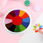 12/6 Color Washable Ink Stamp Pad 30 Cartoon Finger Painting Cards Washable Finger Drawing