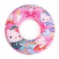Sanrio Hello Kitty Melody Swimming Ring For Kids Inflatable Mattress Pool Party Swim Laps Summer