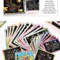 10pcs Magic Scratch Art Painting Cards for Kids Doodle Toys for Boys Girls Early Educational