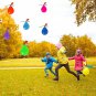 1 Pcs Balloon Helicopters Easter Balloon Flying with Whistle Kids Flying Toys Birthday Party