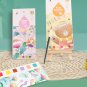 20 Sheets Paint With Water Activity Books Set with Brush Children Kids Portable Gouache Graffiti