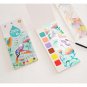 20 Sheets Paint With Water Activity Books Set with Brush Children Kids Portable Gouache Graffiti