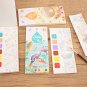 20 Sheets Paint With Water Activity Books Set with Brush Children Kids Portable Gouache Graffiti