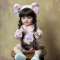 BZDOLL 55 CM 22 Inch Reborn Dolls Realistic Full Silicone Baby Bebe Newborn Girl Doll Princess