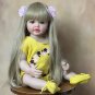 BZDOLL 55 CM 22 Inch Reborn Dolls Realistic Full Silicone Baby Bebe Newborn Girl Doll Princess