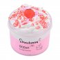 180ml Slime Fluffy Strawberry Butter Slime Charms Scented DIY Kit Girls Boys Antistress Toy Slimes