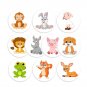 Color Changing Toilet Stickers 10 Pieces Animal Theme Potty Training Stickers Toilet