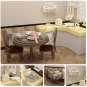 Kids Mini Furniture Bedroom Kitchen Bathroom Set Toys Mini Simulation Doll House Accessories DIY Toy