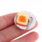 3Pcs/set Dollhouse Miniature Toast Small Plate Spoon Dolls Accessories