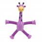 1pc Suction Cup Telescopic Tube Giraffe Variety Shape Stretch Tube Giraffe Educational