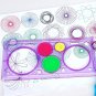 Drawing Card Games Toys Geometry Spirograph Drawing Stencils Painting Template Rulers Art Crafts