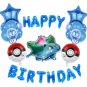 1set Pokemon Kawaii Pikachu Charizard anime figure action figure birthday party decoration balloon