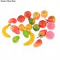 10Pcs Mini Fruits Vegetable Food Doll Room Decor Kits Kitchen Toys Pretend Play Toys Doll house