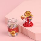 1Set Miniature Lollipops With Case Candy For Doll House Furniture Toys Accessories