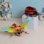 Kids DIY Handmade Paper Card 3D Puzzle Cartoon Insect Cognition Butterfly Bee Early Learning Toys