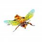 Kids DIY Handmade Paper Card 3D Puzzle Cartoon Insect Cognition Butterfly Bee Early Learning Toys