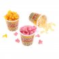 1/12 Scale Miniature Dollhouse Food Mini Popcorn Bucket for Doll House Kitchen Snack Shop Decor