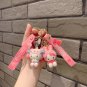 Anime Hello Kitty Cat Kawaii Toys Sanrio Characters Cute Dolls Keychain Backpack Phone Card Chain