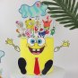 SpongeBob Cake Decoration Set Children Birthday Party Plug-in Suppl Bies Kidsaking Cake
