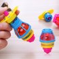 Spinning Top Flash Luminous Spinning Tops Toy Colorful Top Ejection Toy Flashing Led Gyroscope