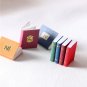 4pcs Dollhouse Miniature Mini Small Books Model Furniture Accessories Pretend Toy Dolls