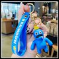 Rainbow Friends Anime Keychain 3D Cartoons Figures Model Game PVC Backpack Car Decoration Pendants