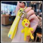 Rainbow Friends Anime Keychain 3D Cartoons Figures Model Game PVC Backpack Car Decoration Pendants