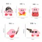 Anime Games Kirby Brooch Metal Enamel Pins Badge on Backpack Jeans Clothes Lapel Pins Fashion