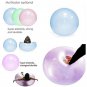 Bubble Ball Toy for Kids Inflatable Water Bubble Balloon Beach Ball Garden Ball for Outdoor Indoor