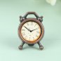1pcs 6 Colors Alarm Clock Mini Home Decoration Dollhouse Miniature Toy Doll Kitchen Living Room