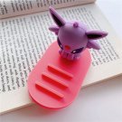 Pokemon Anime Action Figure Pikachu Kawaii Eevee Mobile Phone Holder Lightweight Portable Desktop