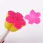 5pcs Kids Toddler Sponge Stamp Brush Kits Flower Drawing Toys for Children Paint Educational