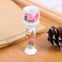 Dollhouse Miniature Mini Ceramic Roman Column Flowerpot Simulation Flower Pot Bouquet Model Toy