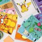 8Sheets Pokemon Children Puzzle Anime Stickers Make-a-Face Assemble Funny Cartoon Decal Assemble