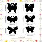 12Pcs/Set butterfly Bookmarks Scratch Drawing Paper Magic Scratch Art Kids Painting Book Creative
