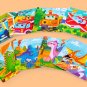 24pcs Wooden Puzzle Kids Toy Cartoon Animal Wood Jigsaw Child Early Educational Learning