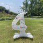 32 Inches Standing Birthday Anniversary Balloons Crown Number Aluminum Film Balloons Party Holiday
