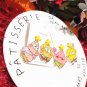 Cartoon SpongeBob SquarePants Earrings Cute Acrylic Earrings Accessories Beauty Pendants