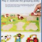 3D Wooden Trumpeter Grasping Board Tangram Puzzle Farm Marine Animal Cartoon Puzzle Early Education