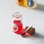 2PCS/Set Miniature Fruit Jam Bottle Bee Honey Pretend Food for Dollhouse Kitchen Play Accessories