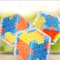 3D Maze Magic Cube Six-sided Transparent Puzzle Speed Cube Rolling Ball Magic Cubes Maze Toys