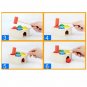 Baby Educational Toy Wooden Ball Hammer Box Children Fun Playing Hamster Game Early Learning