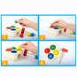 Baby Educational Toy Wooden Ball Hammer Box Children Fun Playing Hamster Game Early Learning